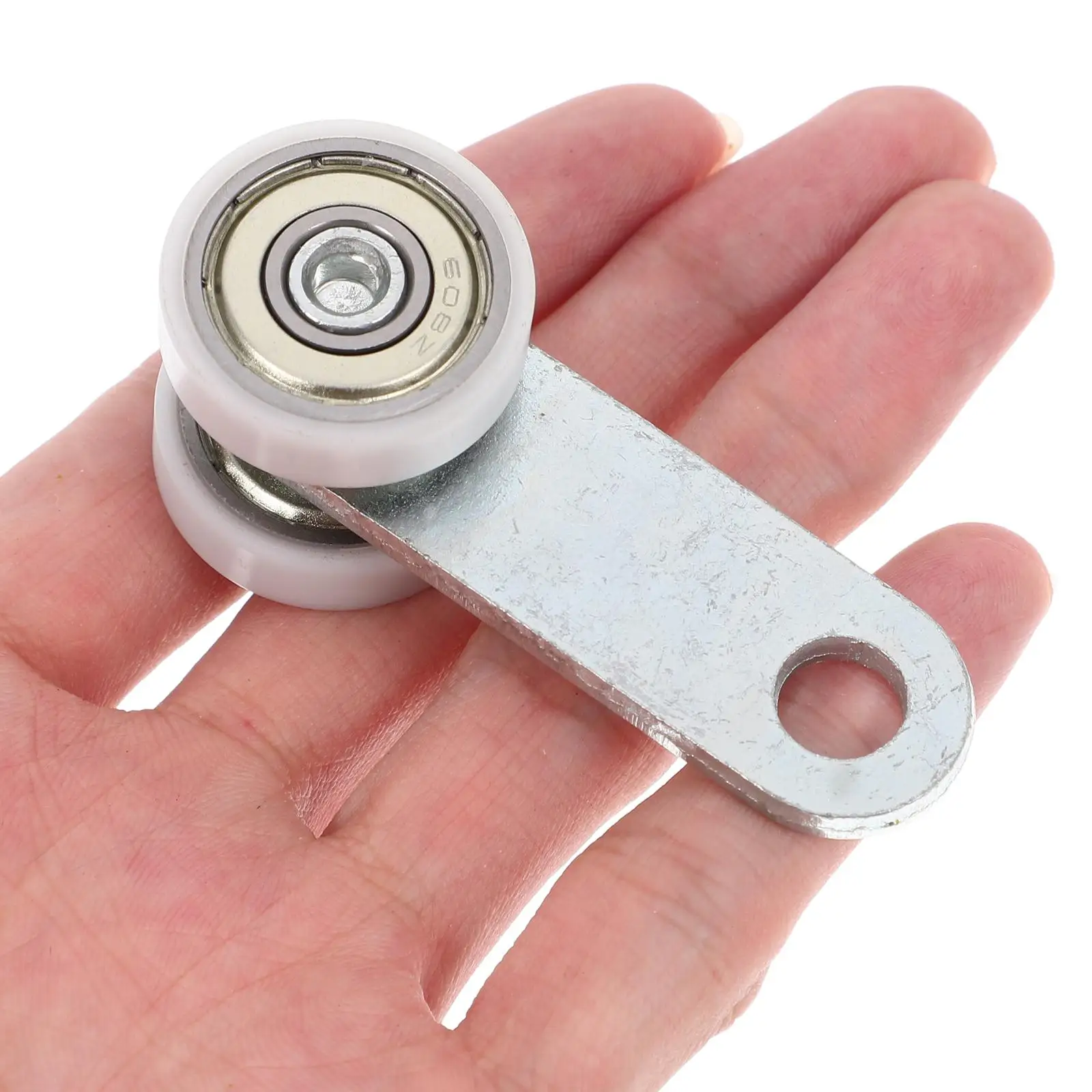 Sliding Door Hanging Wheel Trolley Hardware Heavy Duty Assembly Caster Wheels Two Bearing 50KG Capacity 8mm Screw Hole Double
Sliding Door Hanging Wheel Trolley Hardware Heavy Duty Assembly Caster Wheels Two Bearing 50KG Capacity 8mm Screw Hole Double