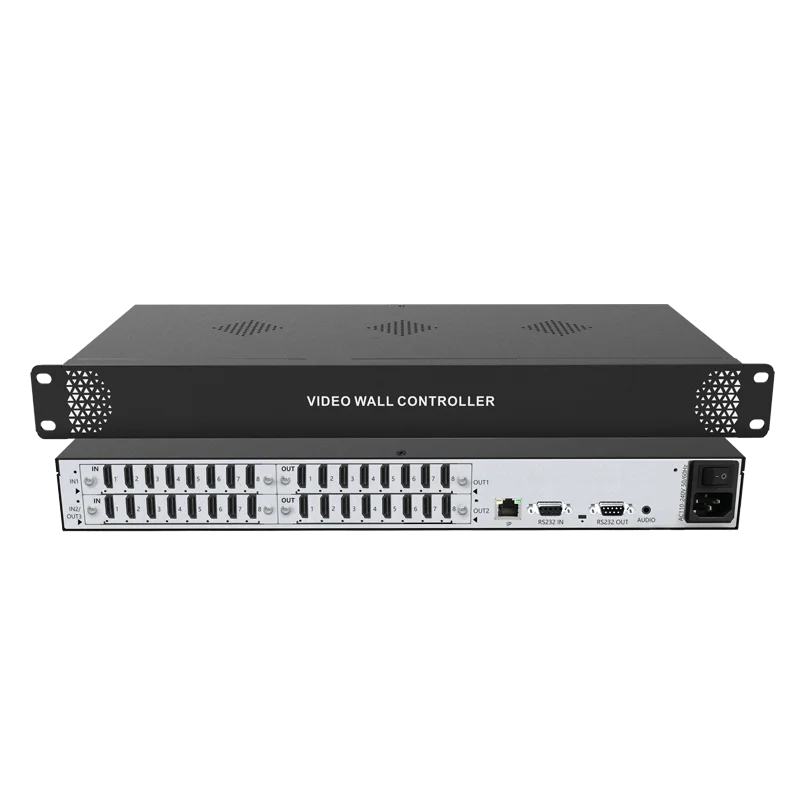 Professional Audio Video 16 in 16 Out 4K Professional Audio, Video Processor 16x16 Channel Audio Mixer Video Wall Controller
Professional Audio Video 16 in 16 Out 4K Professional Audio, Video Processor 16x16 Channel Audio Mixer Video Wall Controller