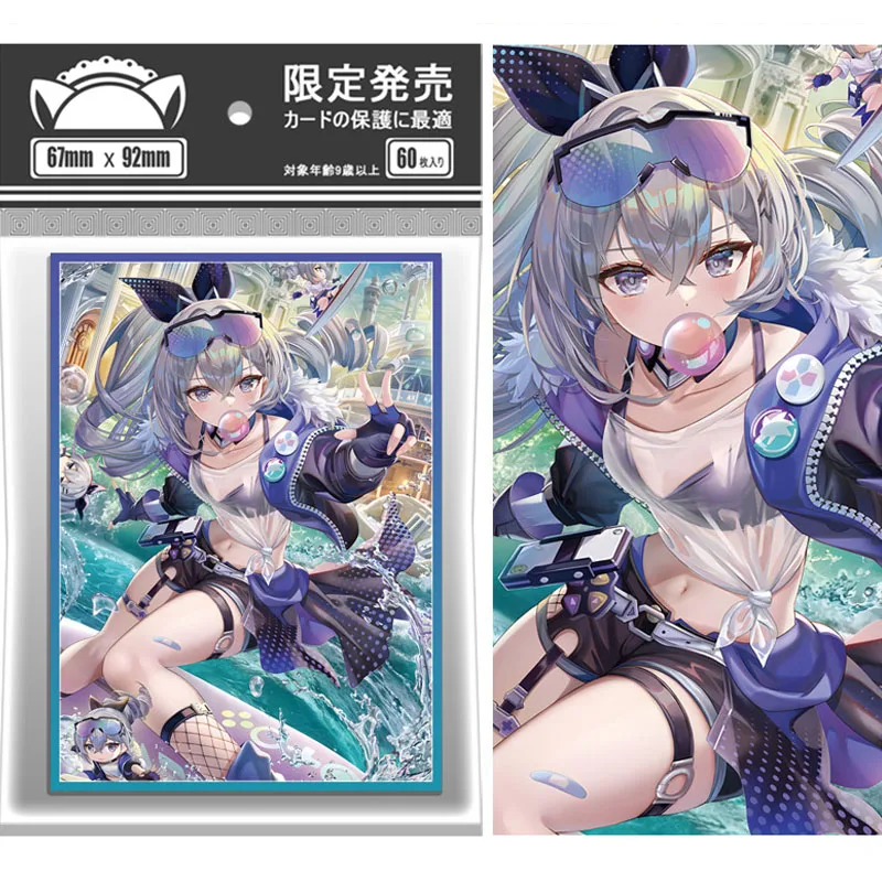 60 шт./компл. Honkai: Star Rail Silver Wolf Card Sleeve PTCG Аниме Коллекционная карта Защитный чехол Подарочная игрушка 67*92 мм
60 шт./компл. Honkai: Star Rail Silver Wolf Card Sleeve PTCG Аниме Коллекционная карта Защитный чехол Подарочная игрушка 67*92 мм