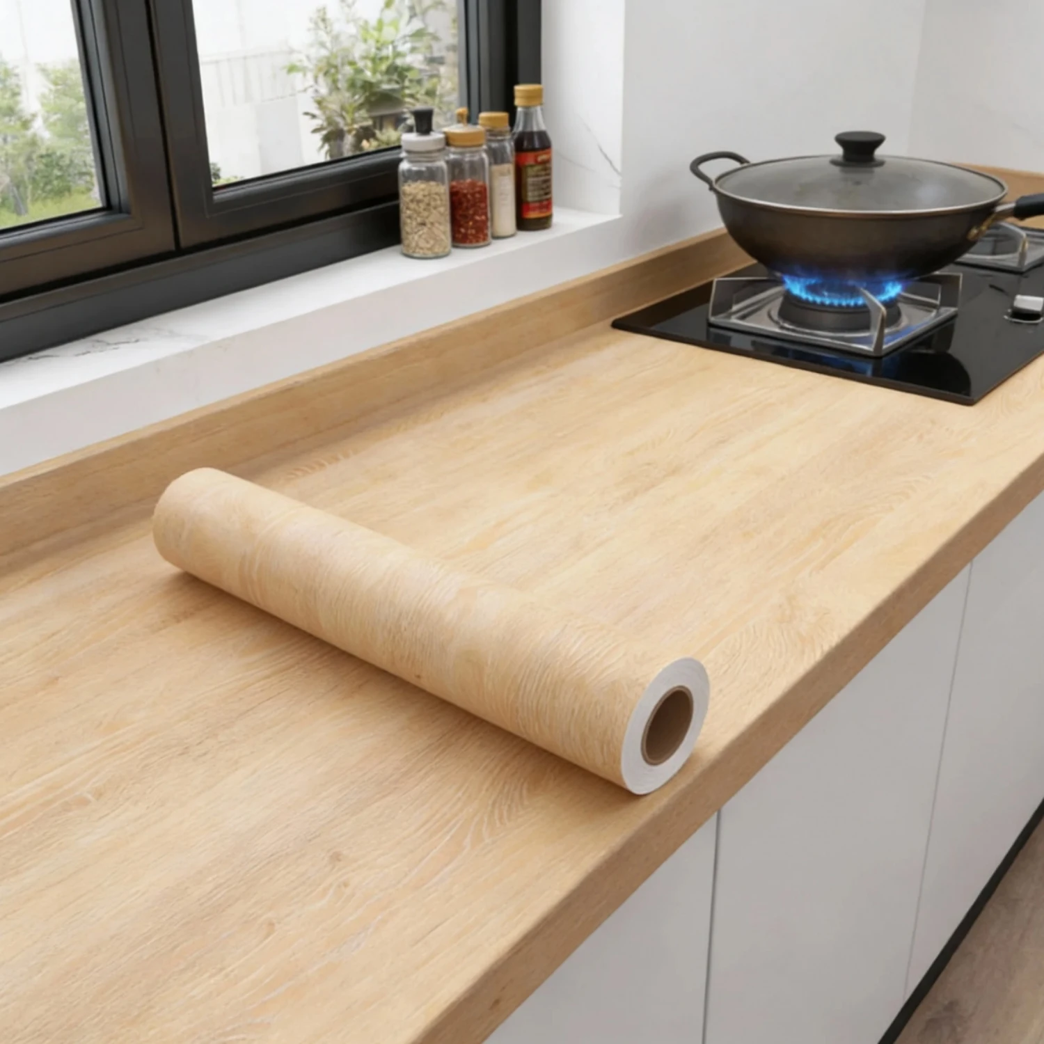 PVC Waterproof Self Adhesive Wallpaper Wood Grain Vinyl Film For Home Furniture Cabinets Kitchen Wardrobe Wall Stickers Diy
PVC Waterproof Self Adhesive Wallpaper Wood Grain Vinyl Film For Home Furniture Cabinets Kitchen Wardrobe Wall Stickers Diy