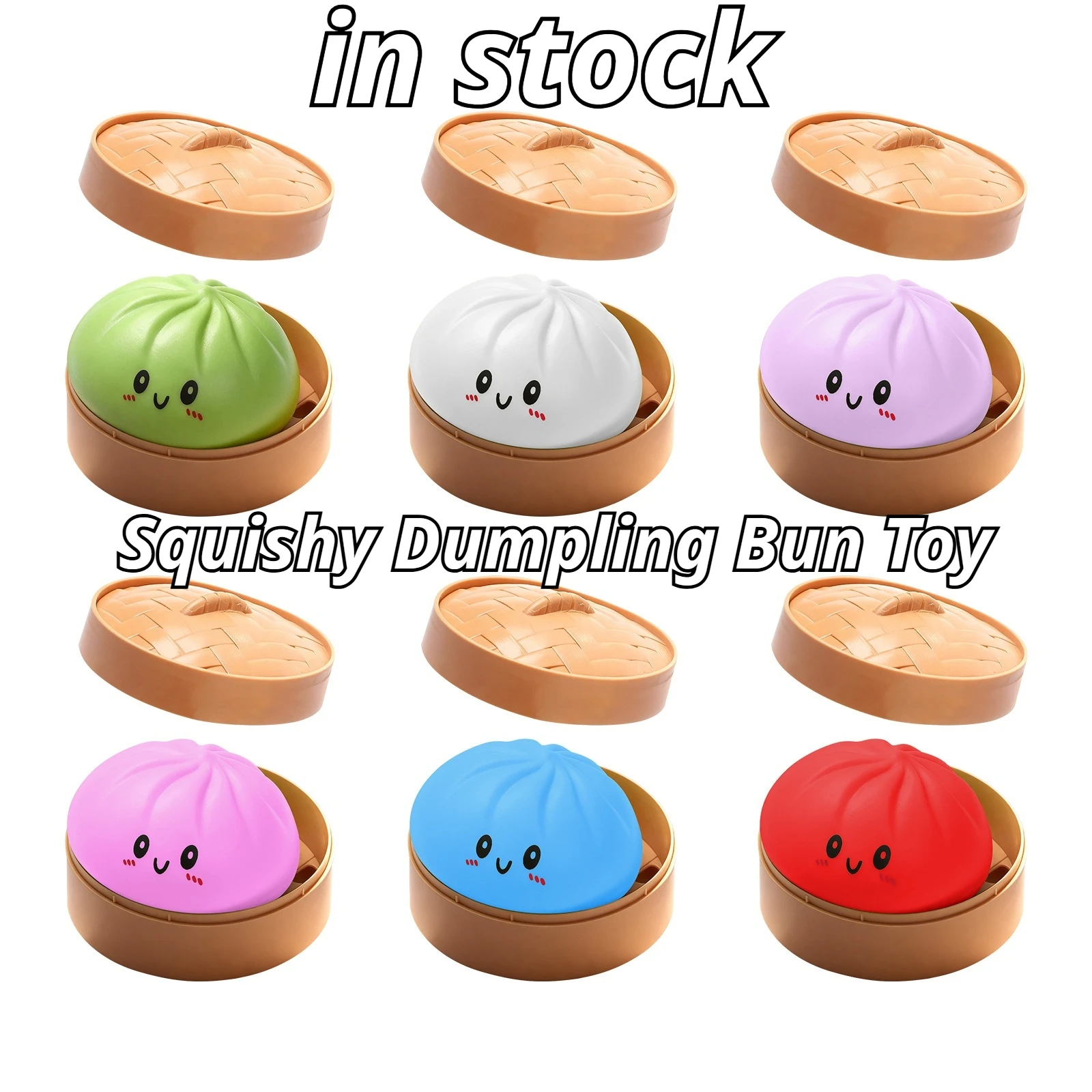New Simulation Steamed Bun Squishy Toy Slow Rebound Stress Relief Office Desk Stress Relief Toy Suitable For People With Anxiety
New Simulation Steamed Bun Squishy Toy Slow Rebound Stress Relief Office Desk Stress Relief Toy Suitable For People With Anxiety