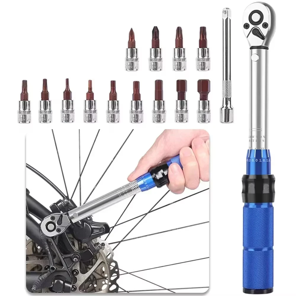 15PCS 1/4" 2-25nm Torque Wrench Set Car Moto Repair Tools And Bi-directional Bicycle Hex Wrench Tool Professional Maintenance
15PCS 1/4" 2-25nm Torque Wrench Set Car Moto Repair Tools And Bi-directional Bicycle Hex Wrench Tool Professional Maintenance