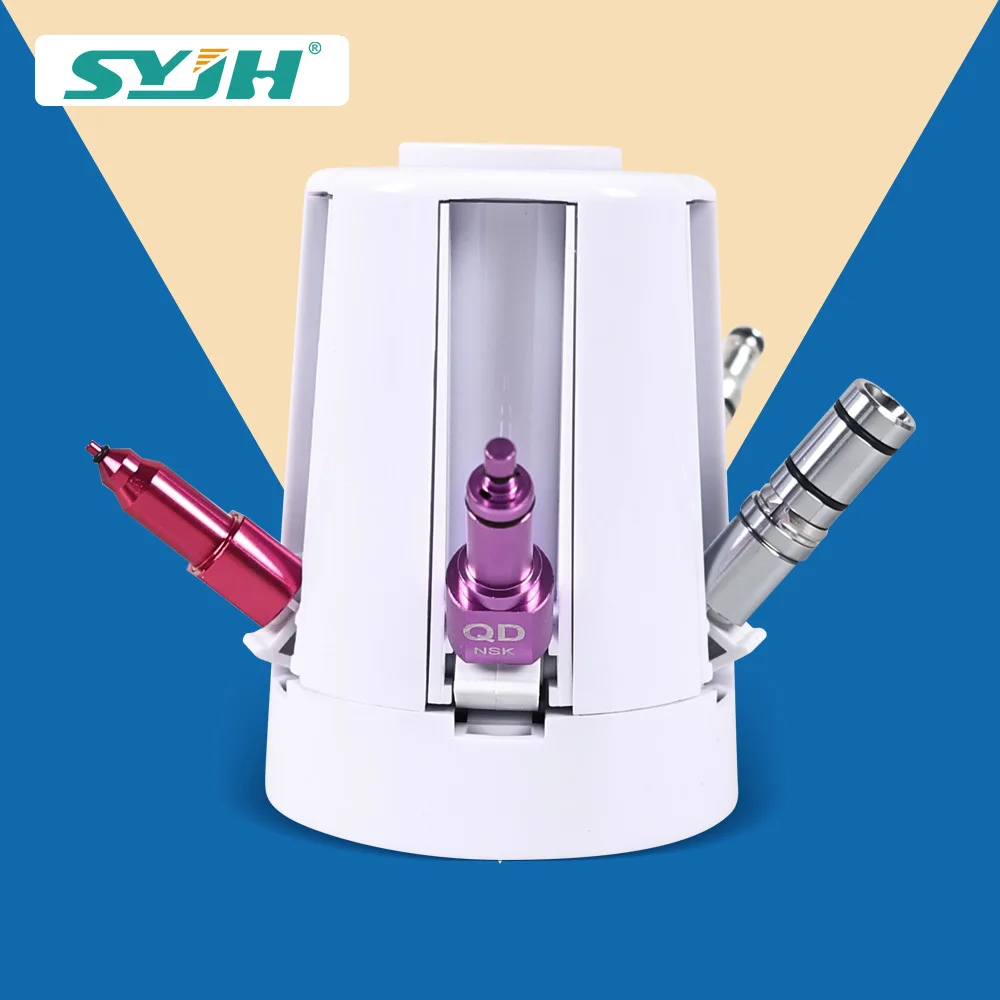 Dental Handpiece Lubrication Machine with 5 Style Connector Air Turbine Lubrication for Dental Handpiece Maintenances Cleaning
Dental Handpiece Lubrication Machine with 5 Style Connector Air Turbine Lubrication for Dental Handpiece Maintenances Cleaning