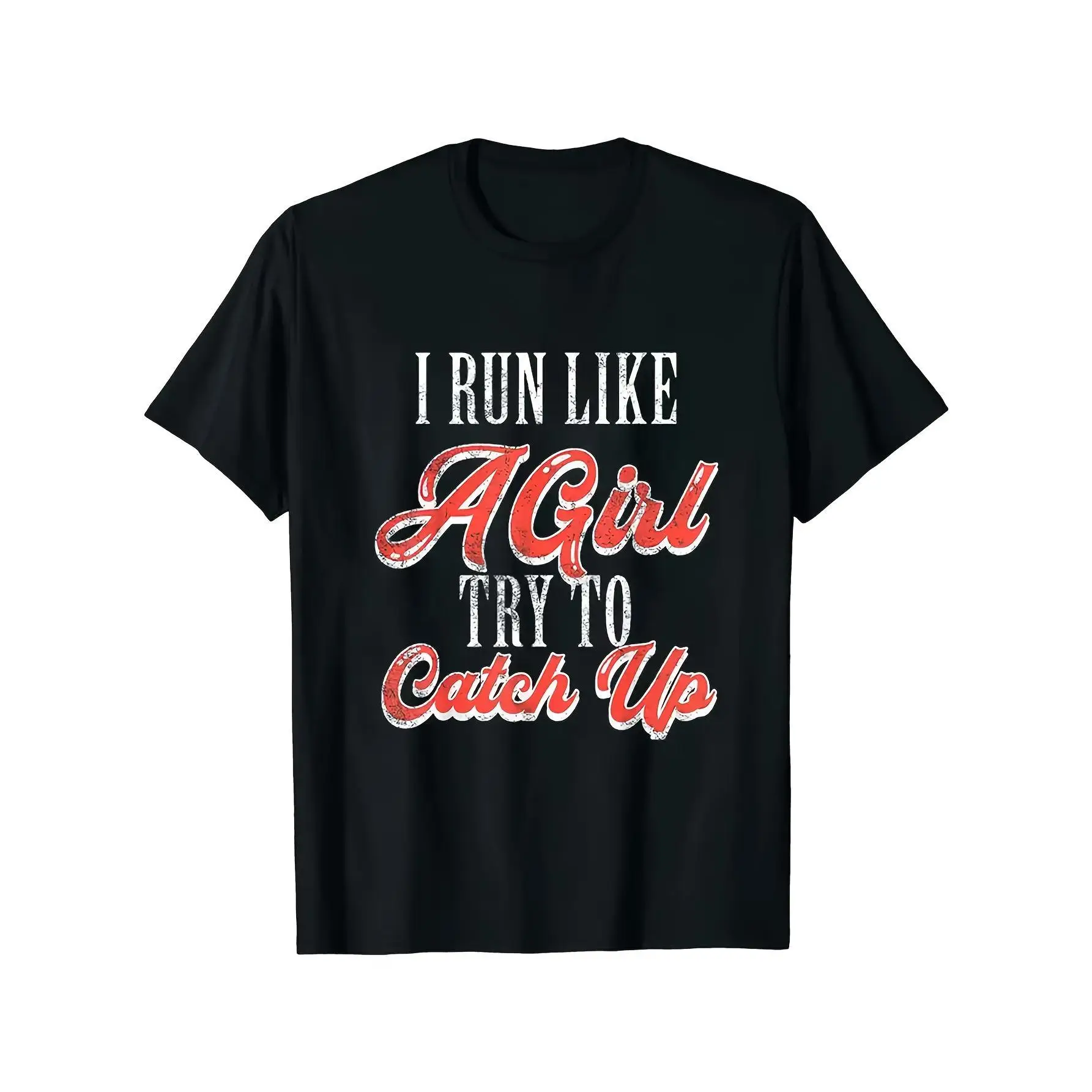 Funny Running T-shirt I Run Like a Girl Try to Catch Up Slogan Tee Women's Empowerment Gift Casual Sportswear
Funny Running T-shirt I Run Like a Girl Try to Catch Up Slogan Tee Women's Empowerment Gift Casual Sportswear