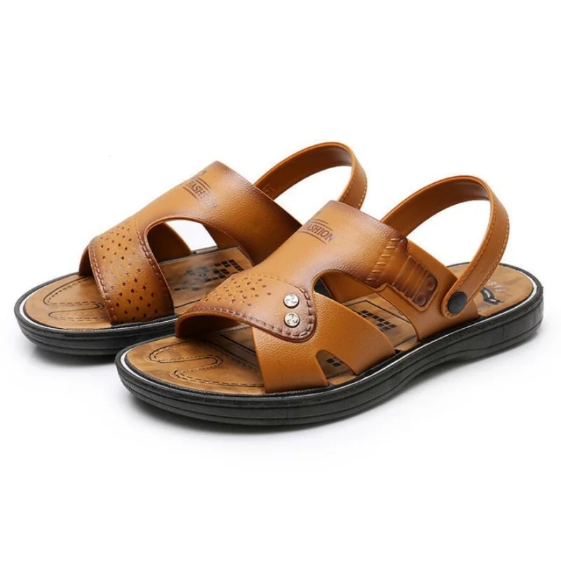 Men Leather Sandals 2025 New Summer Classic Men Shoes Slippers Soft Sandals Men Roman Comfortable Walking Footwear Big Size 45
Men Leather Sandals 2025 New Summer Classic Men Shoes Slippers Soft Sandals Men Roman Comfortable Walking Footwear Big Size 45