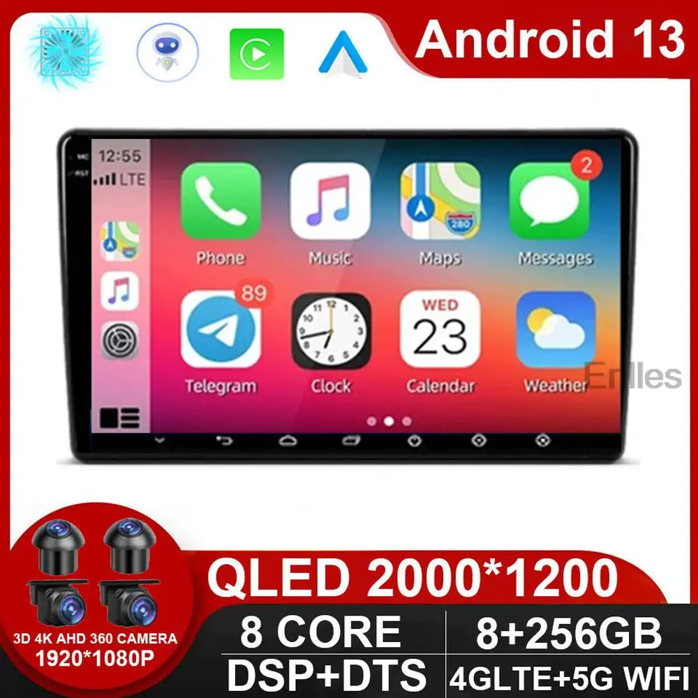 QLED Android 13 Car Radio Stereo for Citroen Berlingo 2 B9 2008 - 2019 PEUGEOT PG 3008 5008 Partner Multimedia GPS Carplay AUTO
QLED Android 13 Car Radio Stereo for Citroen Berlingo 2 B9 2008 - 2019 PEUGEOT PG 3008 5008 Partner Multimedia GPS Carplay AUTO