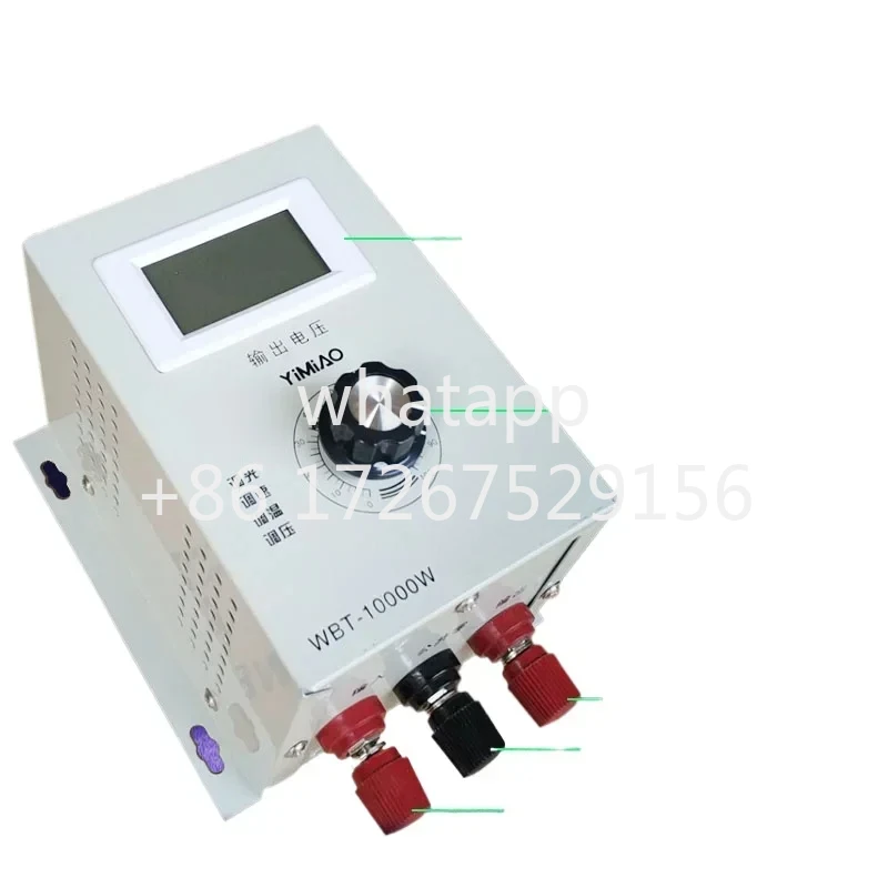 10KW high power, AC 220V single-phase motor governor, industrial fan speed control electric furnace wire temperature control
10KW high power, AC 220V single-phase motor governor, industrial fan speed control electric furnace wire temperature control
