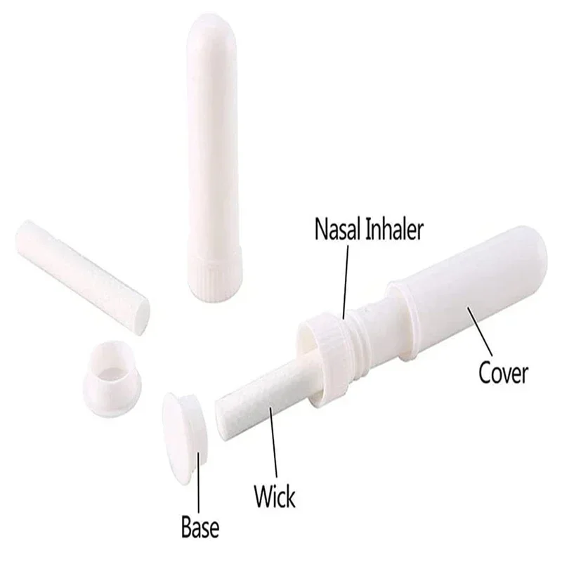 300Pcs Empty Nasal Inhaler Tubes w/ Wicks Refillable Blank Nasal Inhaler Containers For Sleep Perfume Aromatherapy Essential Oil
300Pcs Empty Nasal Inhaler Tubes w/ Wicks Refillable Blank Nasal Inhaler Containers For Sleep Perfume Aromatherapy Essential Oil