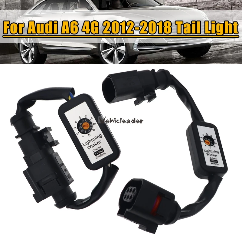 2x Dynamic LED Taillight Add-On Module Cable Wire Harness Turn Signal Indicator Left & Right Tail Light For Audi A6 4G 2012-2018
2x Dynamic LED Taillight Add-On Module Cable Wire Harness Turn Signal Indicator Left & Right Tail Light For Audi A6 4G 2012-2018