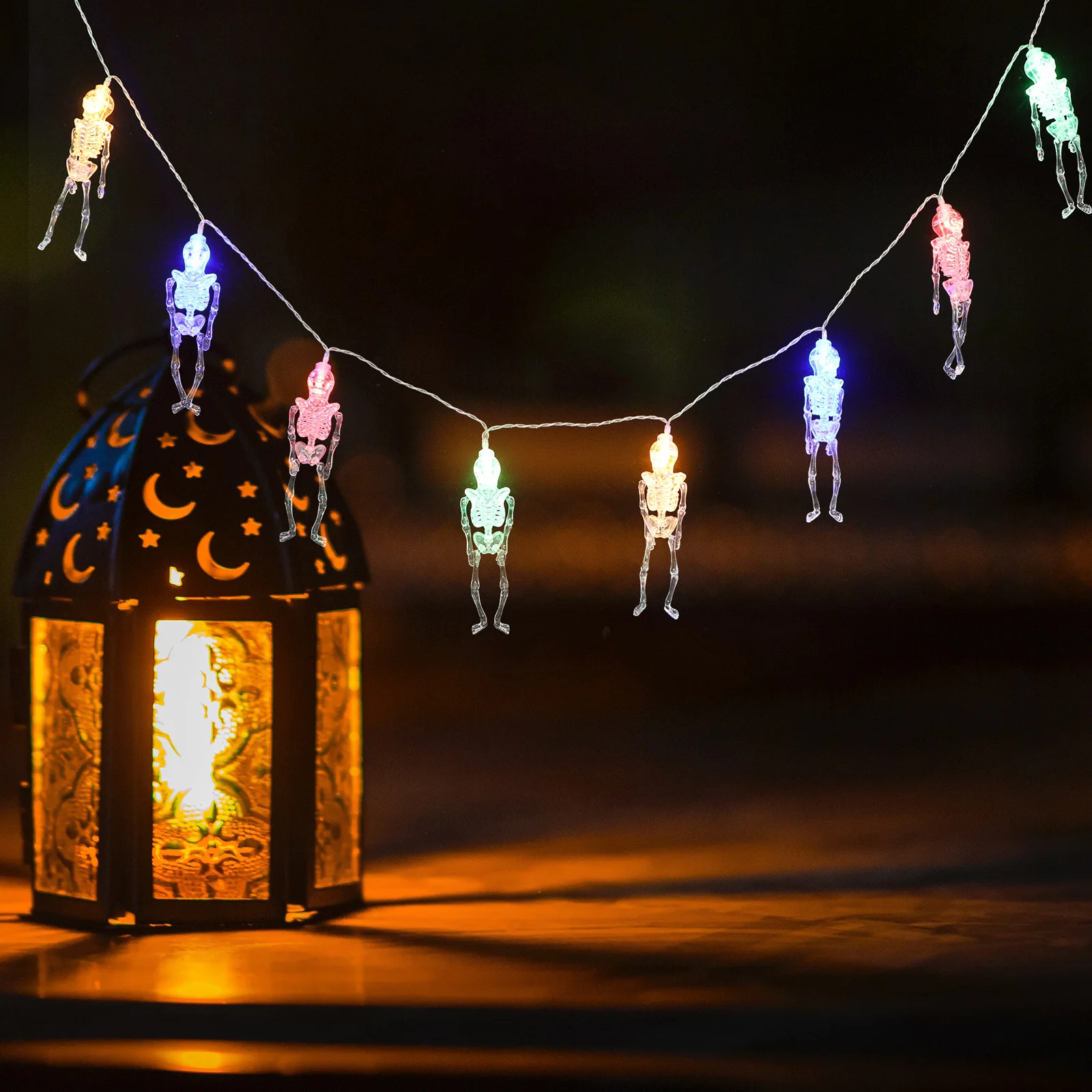 Halloween String Lights Operated Colorful Bendable Led Decor For Party Holiday Home Decoration
Halloween String Lights Operated Colorful Bendable Led Decor For Party Holiday Home Decoration