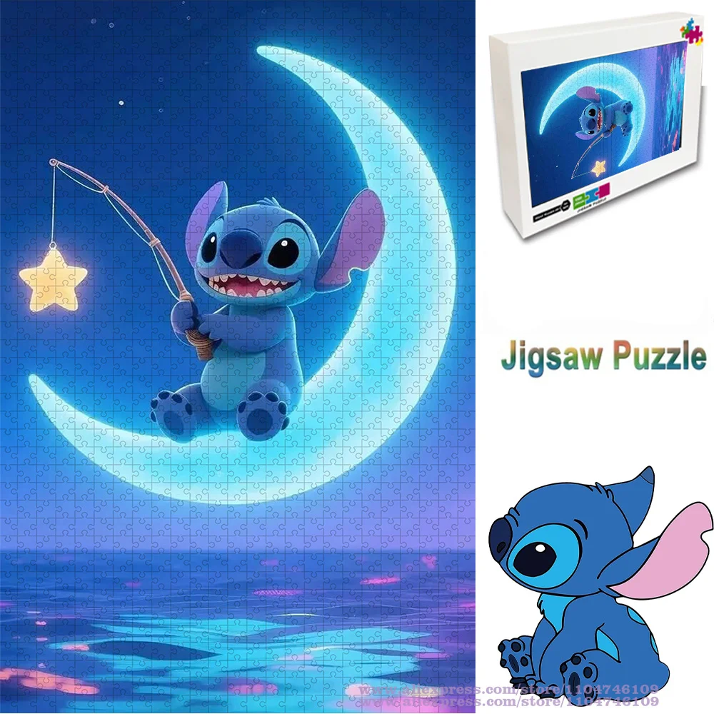 Anime Lilo & Stitch Puzzle Jigsaw Cartoon Anime Puzzles 108/200/300/500/1000/1500Pcs Intelligence Puzzles for Kids & Adults
Anime Lilo & Stitch Puzzle Jigsaw Cartoon Anime Puzzles 108/200/300/500/1000/1500Pcs Intelligence Puzzles for Kids & Adults