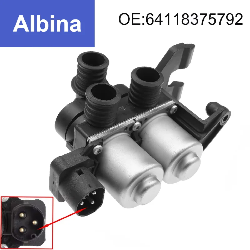 64118375792 64118391419 ZERE HVAC Heater Control Valve Fit BMW E36 318i 323i 325i 328i 3 Series M3 Heater Water Valve Replacemen
64118375792 64118391419 ZERE HVAC Heater Control Valve Fit BMW E36 318i 323i 325i 328i 3 Series M3 Heater Water Valve Replacemen