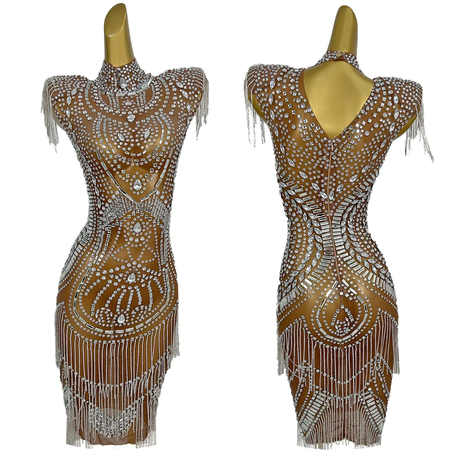 Full Diamond Birthday Party Evening Dress Model Catwalk Costumes Company Annual Meeting Live House Performance Clothes Luogu
Full Diamond Birthday Party Evening Dress Model Catwalk Costumes Company Annual Meeting Live House Performance Clothes Luogu
