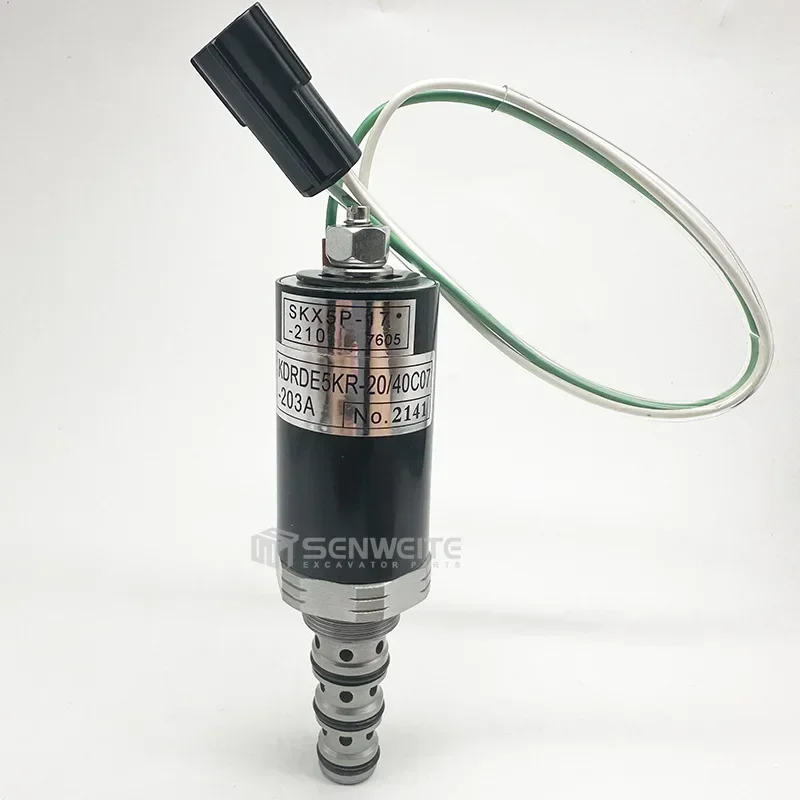 135/335-9 Hydraulic pump solenoid valve KDRDE5KR-20/40C07-203A
135/335-9 Hydraulic pump solenoid valve KDRDE5KR-20/40C07-203A