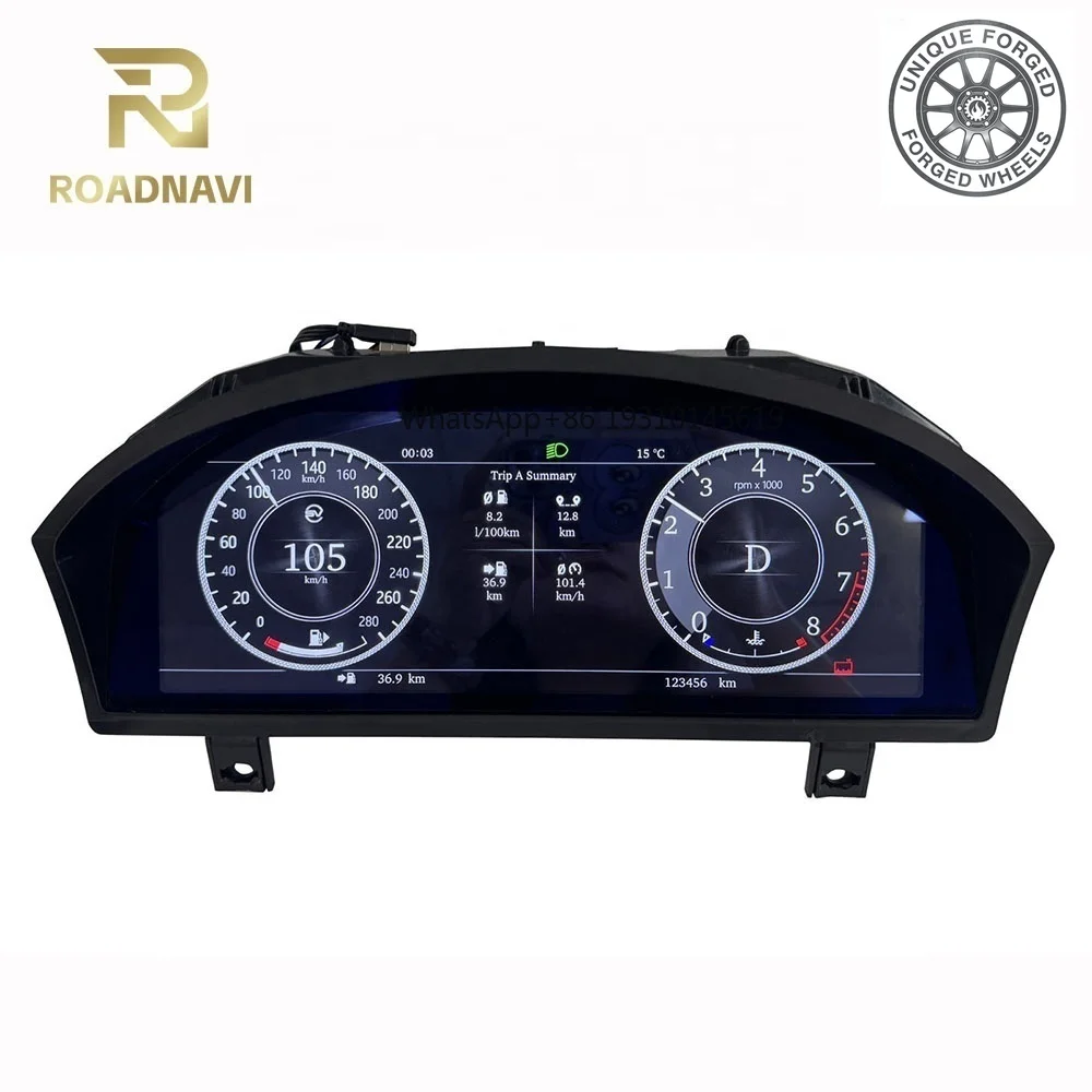 26style BC Car Speedometer Panel Digital Dashboard Instrument Cluster for Discovery 3 L319 Range Rover Sport L320 2005-2009