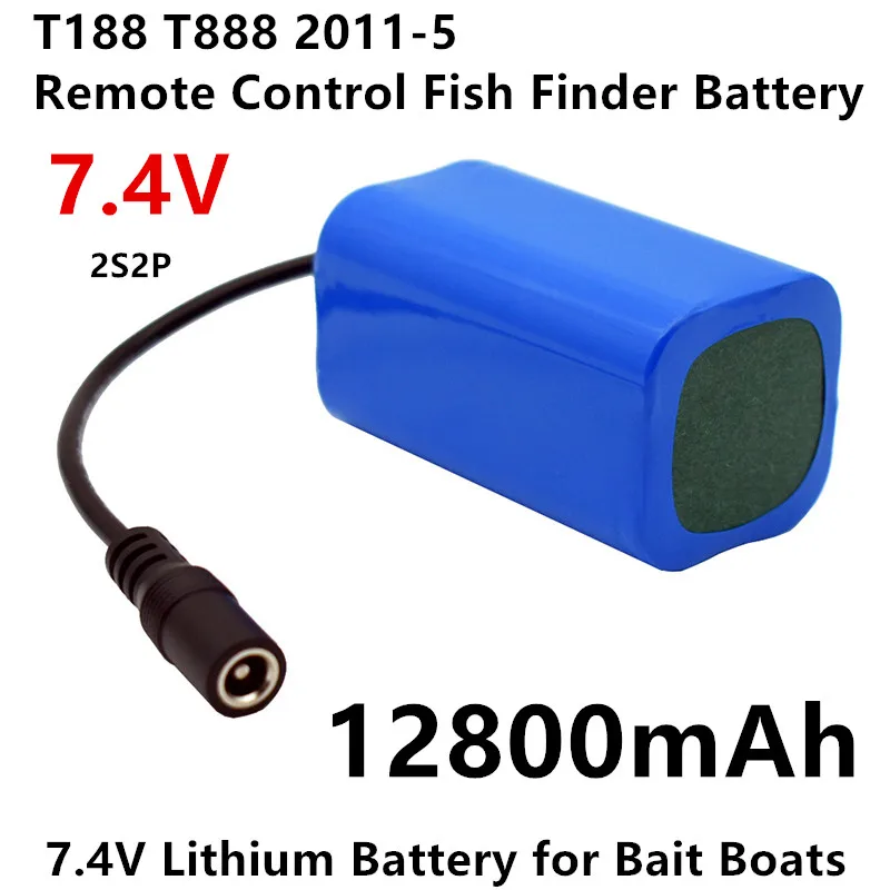 7.4V 12800mAh RC marine battery T188 T888 V007 C18 H18 remote control fishing bait fishing boat battery
7.4V 12800mAh RC marine battery T188 T888 V007 C18 H18 remote control fishing bait fishing boat battery