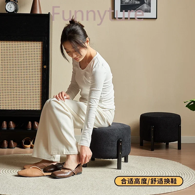 Solid wood stool household low stool soft bag shoe changing stool living room sofa footstool simple leisure pier small seat
Solid wood stool household low stool soft bag shoe changing stool living room sofa footstool simple leisure pier small seat