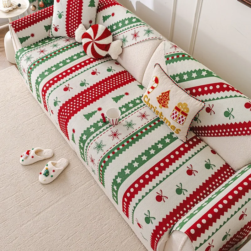 Четырехсезонная универсальная нескользящая подушка для сиденья, подушка для дивана, рождественская атмосфера, чехол для дивана, тканевый чехол
Четырехсезонная универсальная нескользящая подушка для сиденья, подушка для дивана, рождественская атмосфера, чехол для дивана, тканевый чехол