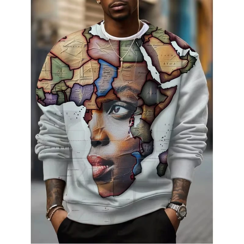 2024 Sweatshirts For Men Pullovers African Graphic Long Sleeve Printed T-Shirts O-Neck Hoodie Oversized Men's Clothing Tops
2024 Sweatshirts For Men Pullovers African Graphic Long Sleeve Printed T-Shirts O-Neck Hoodie Oversized Men's Clothing Tops