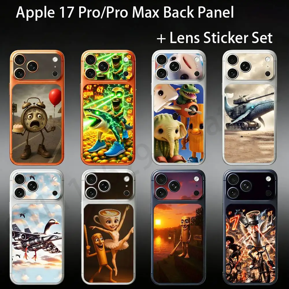 ITALIANO BRAINROT animal For iPhone 17proMax/17pro Full Cover Decal Skin Wrap Colorful Rear Protective Sticker Film
ITALIANO BRAINROT animal For iPhone 17proMax/17pro Full Cover Decal Skin Wrap Colorful Rear Protective Sticker Film