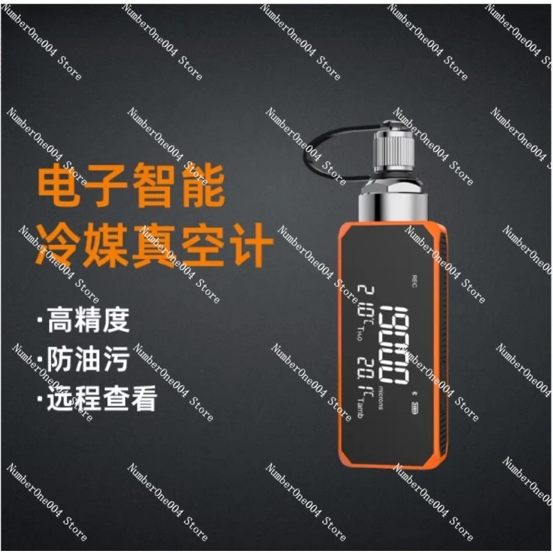 Mini Digital Vacuum Gauge 1-19000 Microns Wireless Vacuum Tester for HVAC & Automotive
Mini Digital Vacuum Gauge 1-19000 Microns Wireless Vacuum Tester for HVAC & Automotive