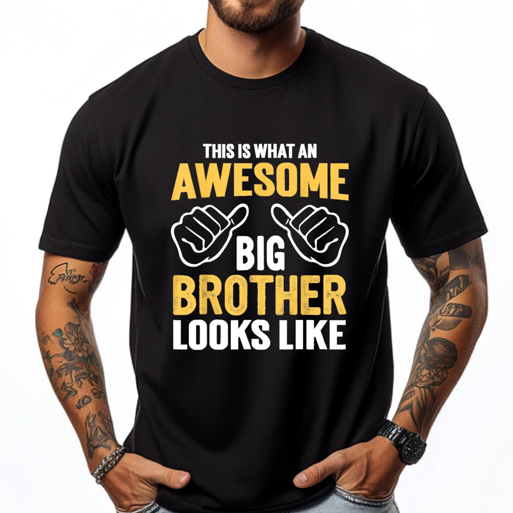 This is what an awesome Brother looks like Big Brother Brand Clothing Cotton Comfort Men Clothing
This is what an awesome Brother looks like Big Brother Brand Clothing Cotton Comfort Men Clothing
