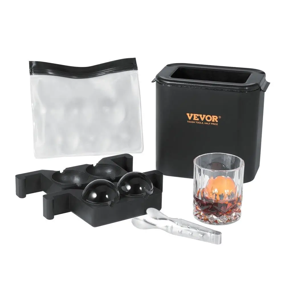 Ice Sphere Maker 2.36 Inch Ice Ball Mold 2 Cavity Ice Press with Storage Bag Ice Clamp for whiskey Cocktail
Ice Sphere Maker 2.36 Inch Ice Ball Mold 2 Cavity Ice Press with Storage Bag Ice Clamp for whiskey Cocktail