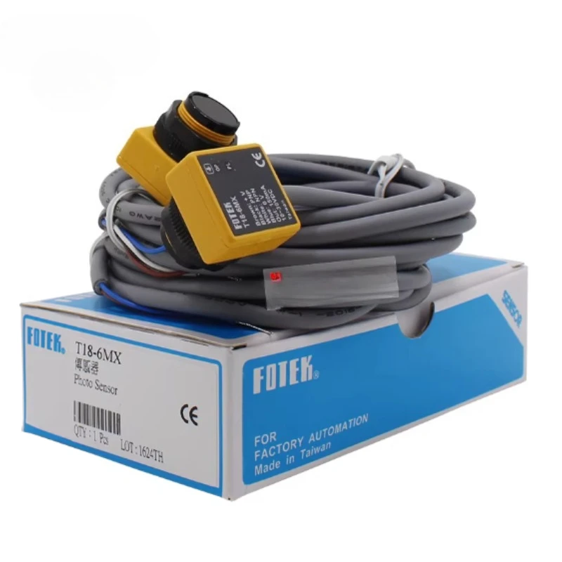 Новый оригинальный датчик промышленного применения FOTEK (лучевого) T18-30MX T18-3MNB T18-3MN-18T B T18-6MX
Новый оригинальный датчик промышленного применения FOTEK (лучевого) T18-30MX T18-3MNB T18-3MN-18T B T18-6MX