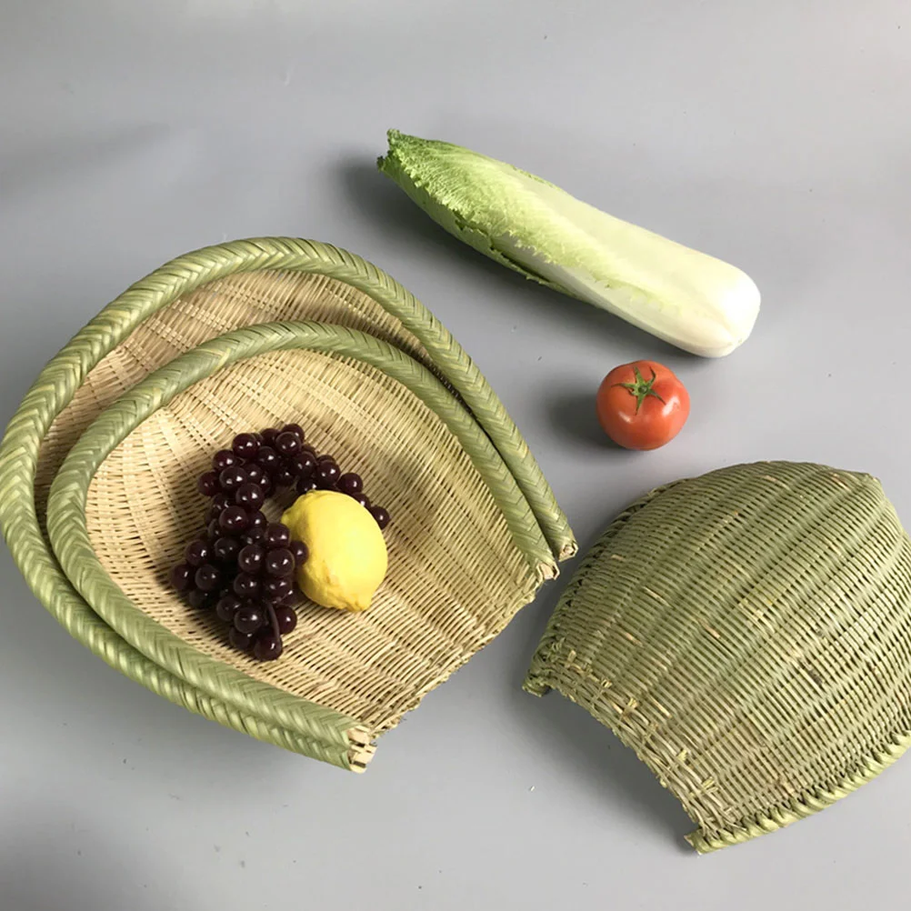 Fruit Bowls Open Dustpan Basket Vegetables Decorate Draining Kitchen Dual-layer with Handle
Fruit Bowls Open Dustpan Basket Vegetables Decorate Draining Kitchen Dual-layer with Handle