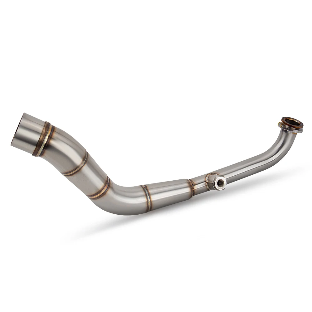 Motorcycle Exhaust Front Link Pipe Stainless 51MM Scooter Manifold For NVX AEROX NVX155 AEROX155 2022-2025
Motorcycle Exhaust Front Link Pipe Stainless 51MM Scooter Manifold For NVX AEROX NVX155 AEROX155 2022-2025