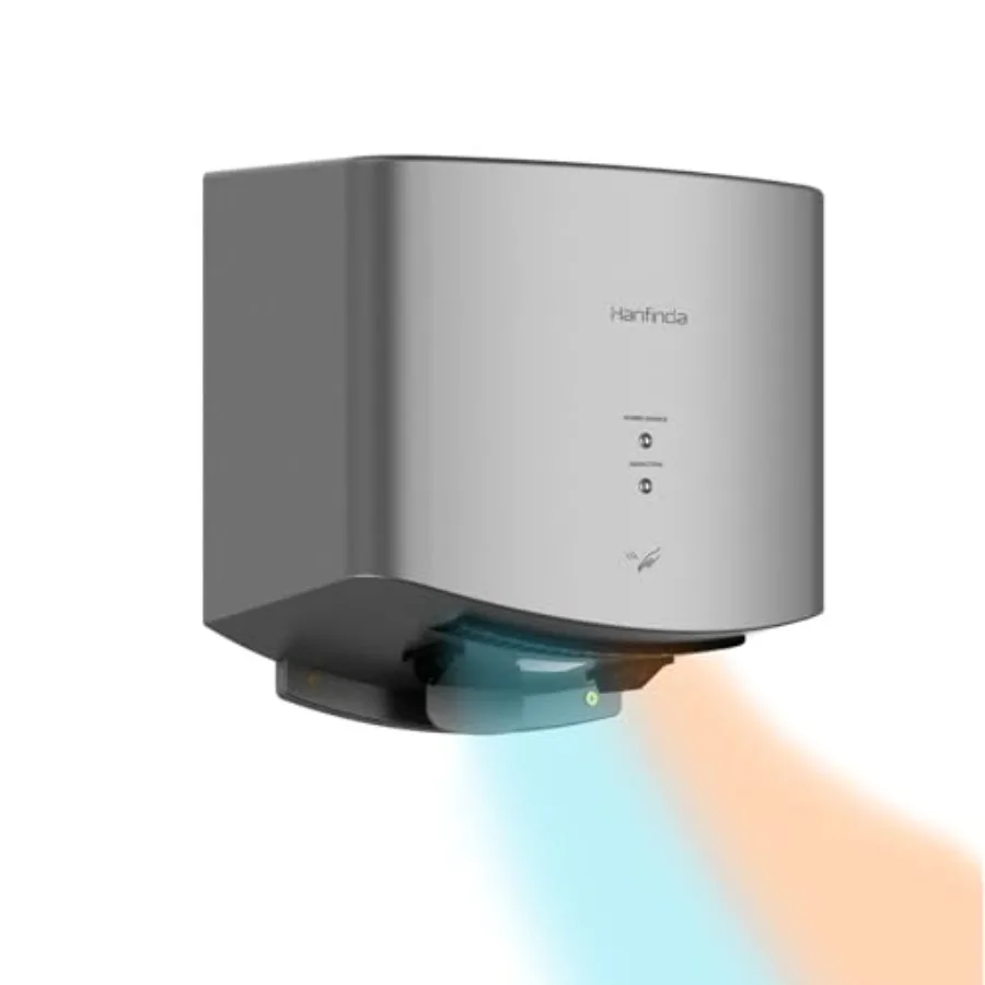 Automatic Hand Dryer with Commercial Electric HEPA Filter High Speed 10 Seconds to Dry for Bathroom1250w 110v Wall Mount ABS
Automatic Hand Dryer with Commercial Electric HEPA Filter High Speed 10 Seconds to Dry for Bathroom1250w 110v Wall Mount ABS
