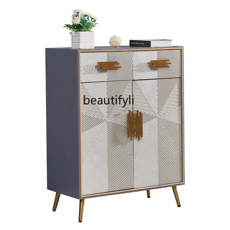 Shoe Cabinet Home Doorway Affordable Luxury Style Household Entrance Cabinet Side Cabinet Storage Cabinet Living Room Storage
Shoe Cabinet Home Doorway Affordable Luxury Style Household Entrance Cabinet Side Cabinet Storage Cabinet Living Room Storage