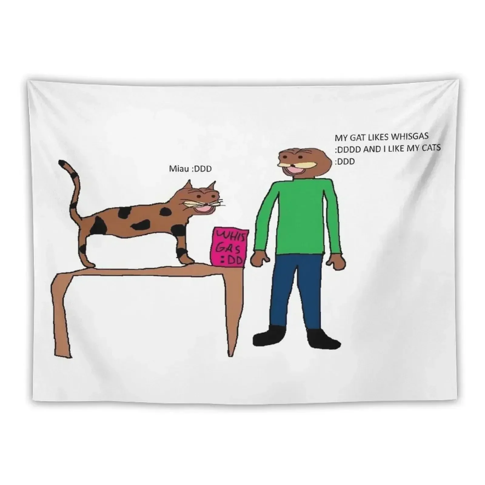 Spurdo Cat Tapestry Aesthetic Home Decor Aesthetic Decoration Wall Hanging Decor Tapestry
Spurdo Cat Tapestry Aesthetic Home Decor Aesthetic Decoration Wall Hanging Decor Tapestry