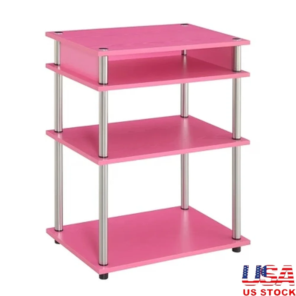 No Tools Printer Stand with 4 Tiers Shelves Rust-Resistant Frame Easy Assembly Office Storage Unit Printer Supplies
No Tools Printer Stand with 4 Tiers Shelves Rust-Resistant Frame Easy Assembly Office Storage Unit Printer Supplies
