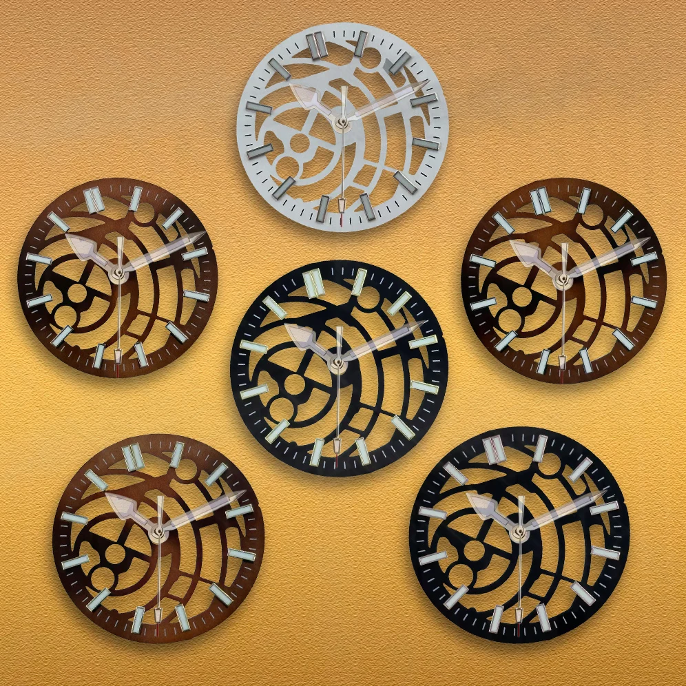 SEI 31.8mm S Logo NH70 Hollowed Out Dial Green Luminous Dial suitable for NH70 Movement Exquisite Watch Modification Accessories
SEI 31.8mm S Logo NH70 Hollowed Out Dial Green Luminous Dial suitable for NH70 Movement Exquisite Watch Modification Accessories