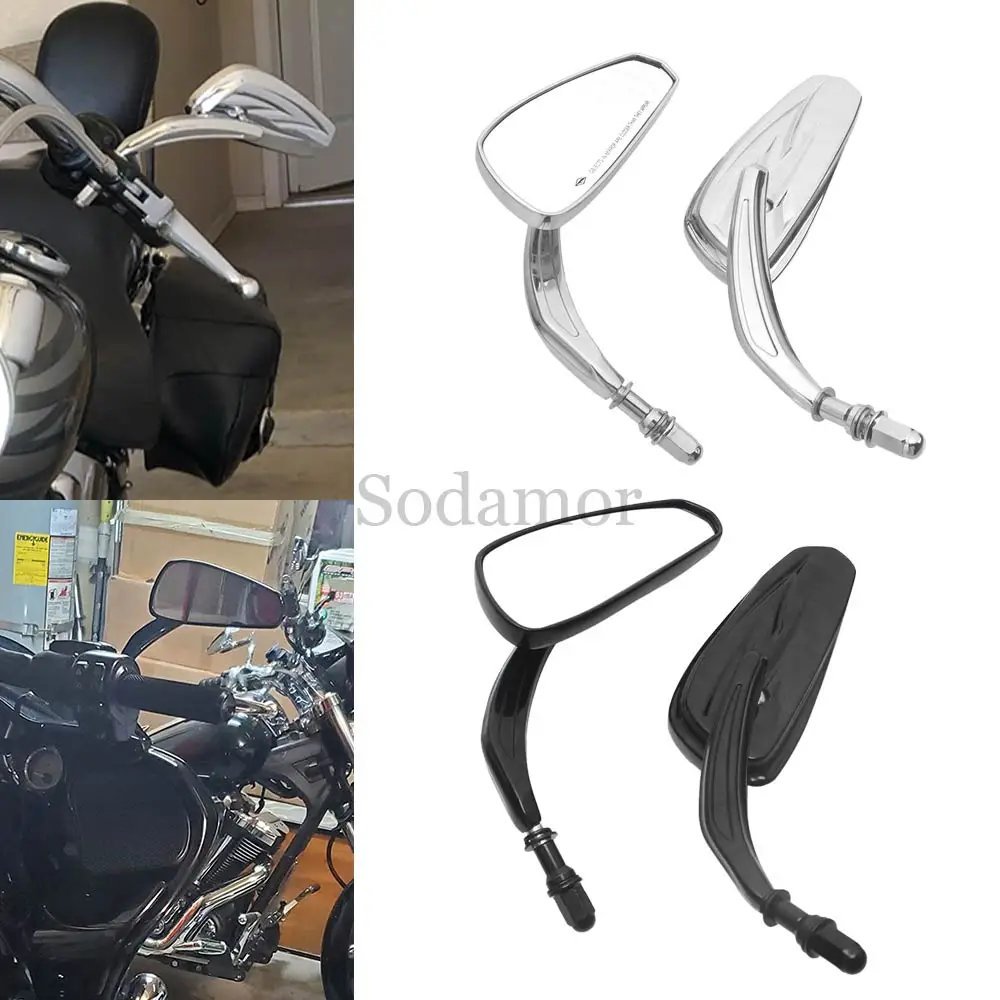 8 мм мотоциклетные зеркала заднего вида, боковое зеркало заднего вида для Harley Touring Road King Street Glide Sportster Softail Tri 1984-2023
8 мм мотоциклетные зеркала заднего вида, боковое зеркало заднего вида для Harley Touring Road King Street Glide Sportster Softail Tri 1984-2023