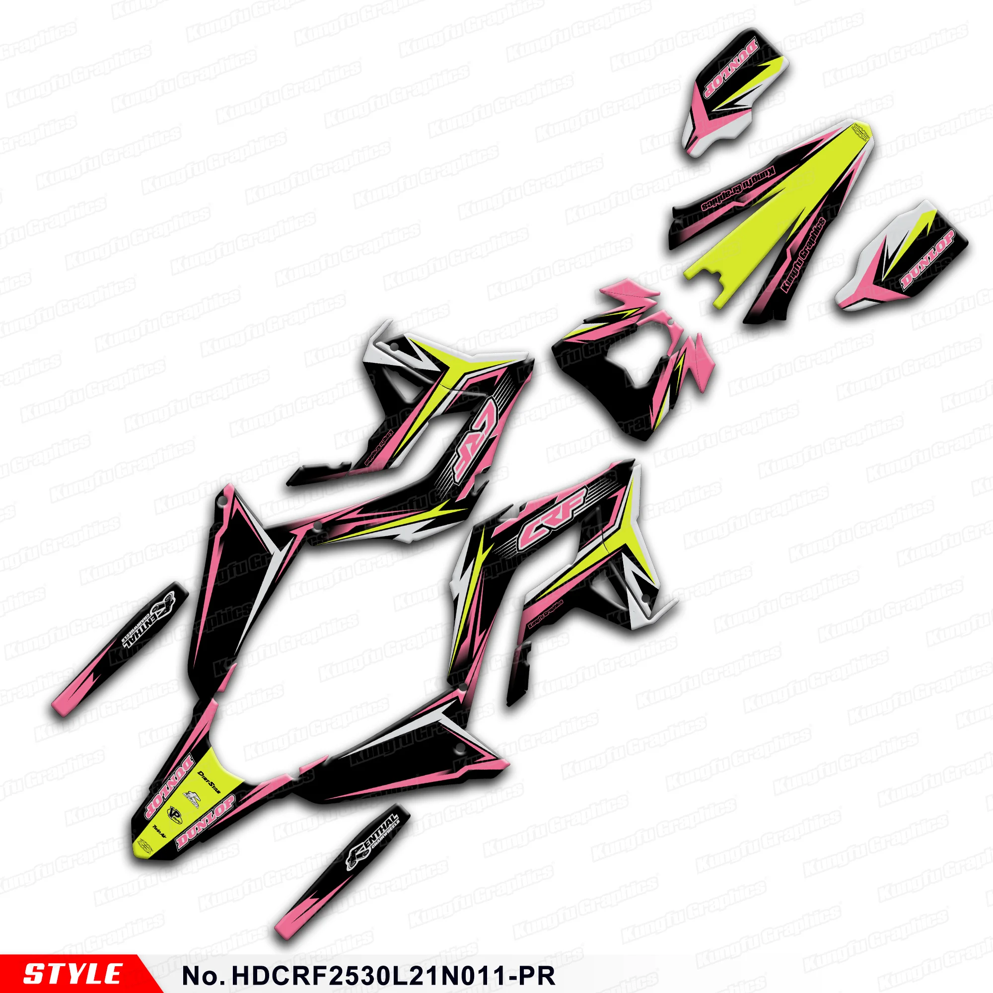 Graphics Kit Decals Stickers for Honda CRF 250L 300L 2021 2022 2023, HDCRF2530L21N011-PR
Graphics Kit Decals Stickers for Honda CRF 250L 300L 2021 2022 2023, HDCRF2530L21N011-PR