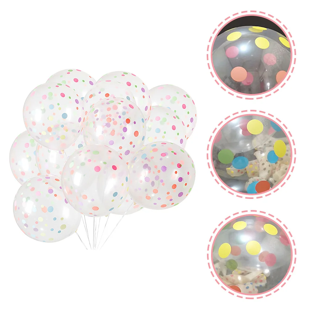 50Pcs Rainbow Dot Balloons Clear Latex Balloons Easy Inflate for Indoor Outdoor Birthday Wedding Events Party Balloon
50Pcs Rainbow Dot Balloons Clear Latex Balloons Easy Inflate for Indoor Outdoor Birthday Wedding Events Party Balloon