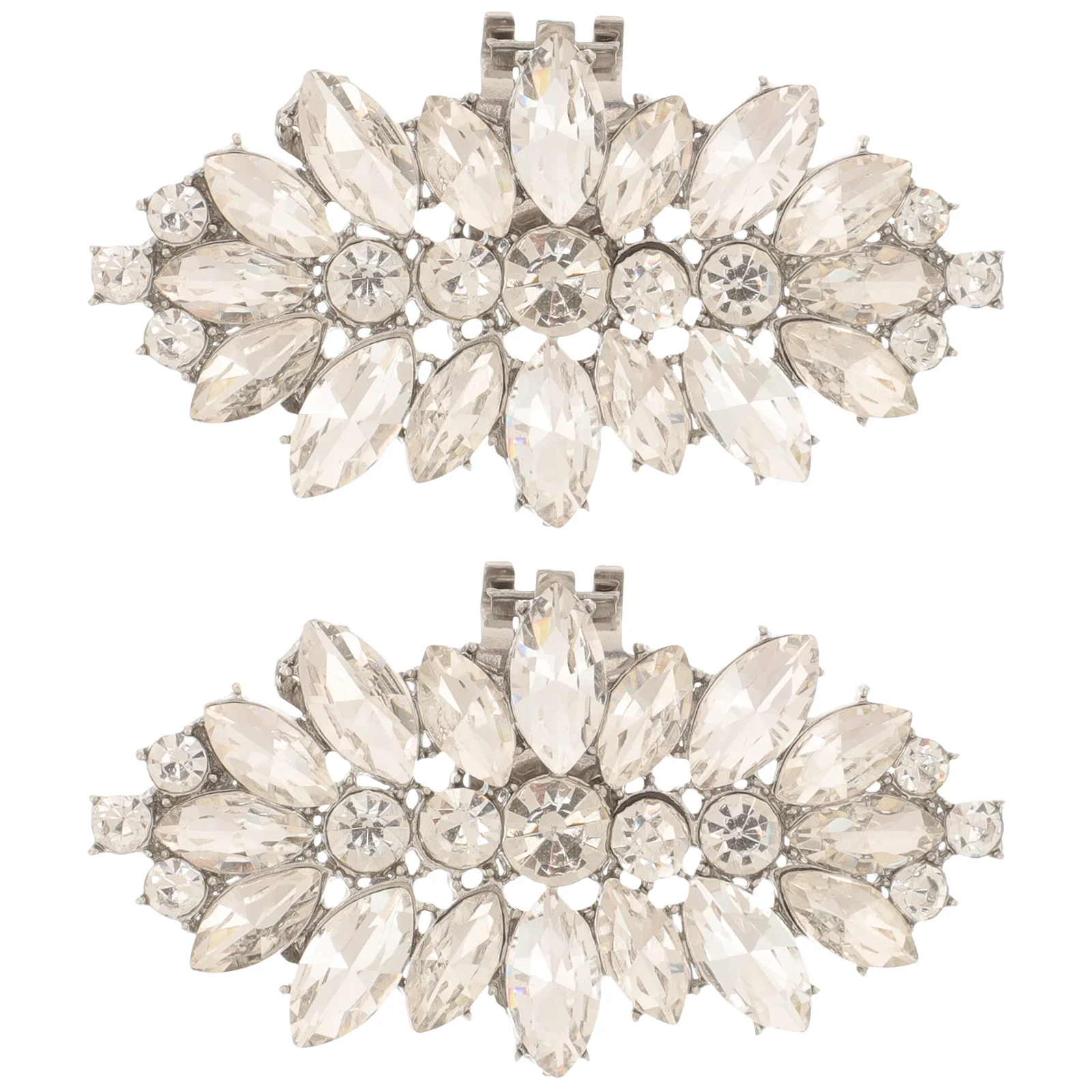 1Pair Crystal Shoe Buckles Stylish Rhinestones Clips Removable Decor for Wedding Party Daily Wear Pumps Dress Shoes
1Pair Crystal Shoe Buckles Stylish Rhinestones Clips Removable Decor for Wedding Party Daily Wear Pumps Dress Shoes