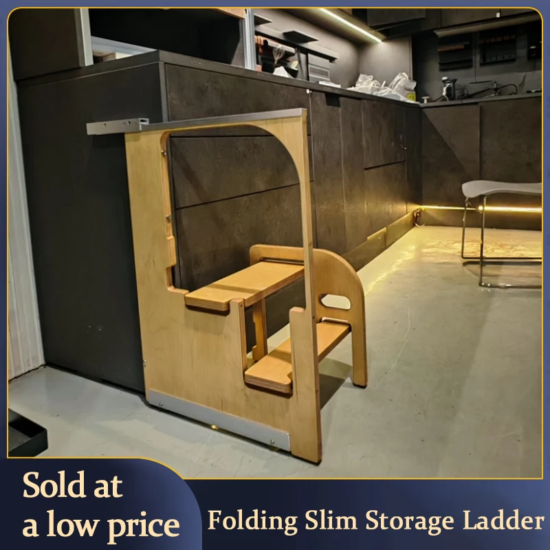 Netflix Home Two-Step Booster Ladder Stool Ultra-Thin Storage Left And Right Universal Cabinet Folding Ultra-Thin Storage Ladder
Netflix Home Two-Step Booster Ladder Stool Ultra-Thin Storage Left And Right Universal Cabinet Folding Ultra-Thin Storage Ladder