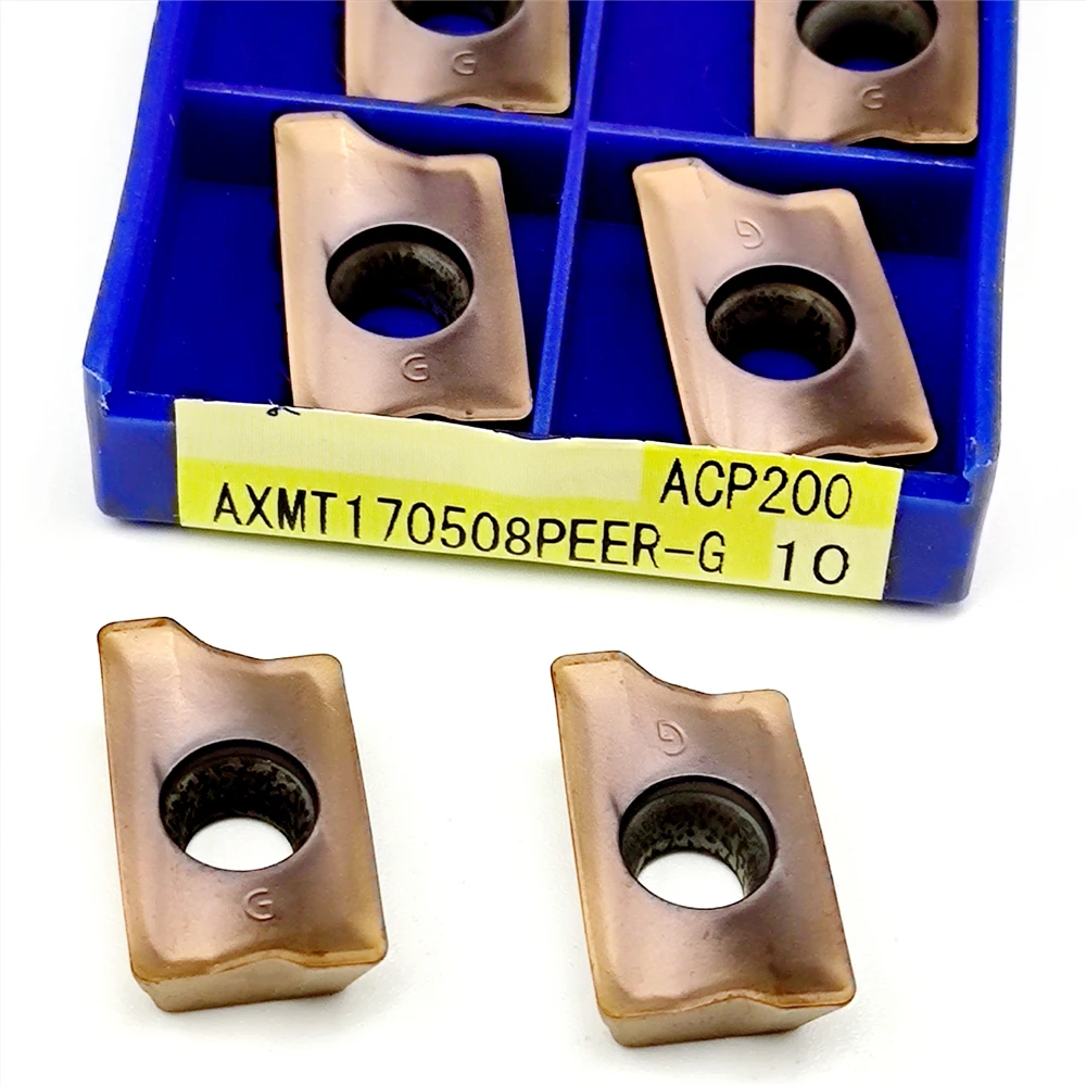 Carbide Inserts AXMT170508 AXMT123508 PEER G ACP200 for Stainless Steel Turning Tool Blades CNC Lathe Tools AXMT170508 123508
Carbide Inserts AXMT170508 AXMT123508 PEER G ACP200 for Stainless Steel Turning Tool Blades CNC Lathe Tools AXMT170508 123508