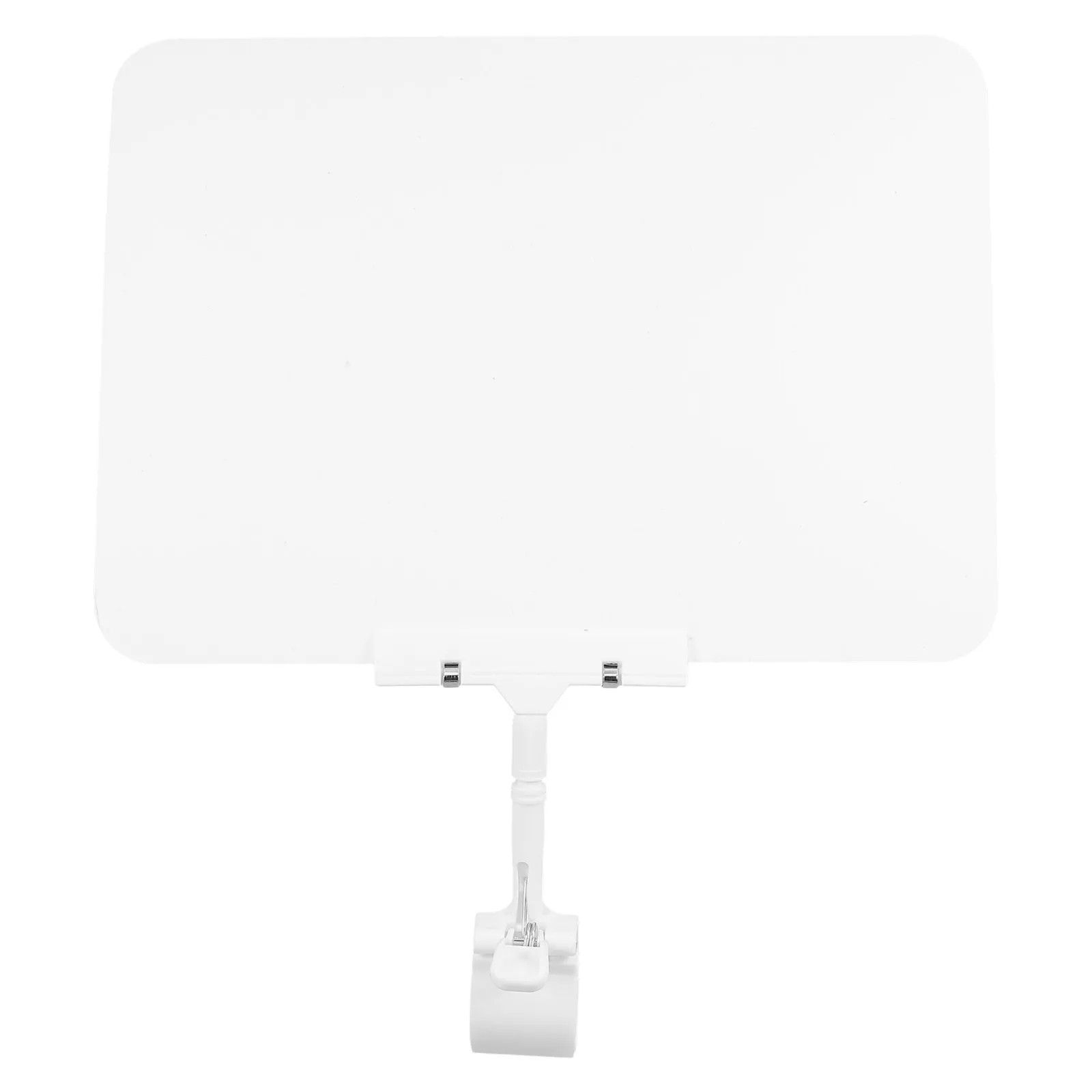 Erasable A4 White Price Display Sign with Clip Holder for Supermarket Fruit Vegetable Shelf Labeling Advertising Promotional
Erasable A4 White Price Display Sign with Clip Holder for Supermarket Fruit Vegetable Shelf Labeling Advertising Promotional
