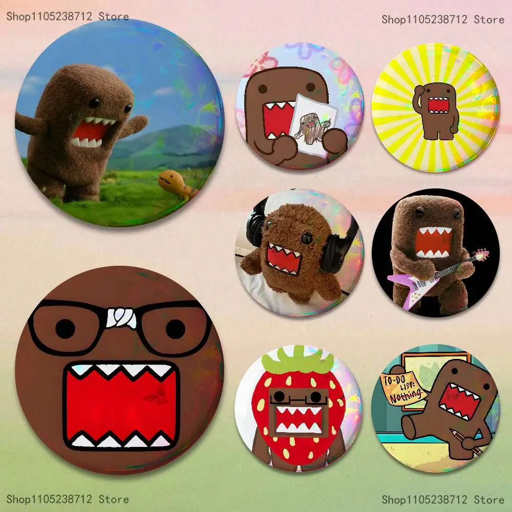 Cute Domo-kun Reflective Pin Tinplate Round Brooch Cartoon Cosplay Badges for Bag Hat Toys Gifts
Cute Domo-kun Reflective Pin Tinplate Round Brooch Cartoon Cosplay Badges for Bag Hat Toys Gifts