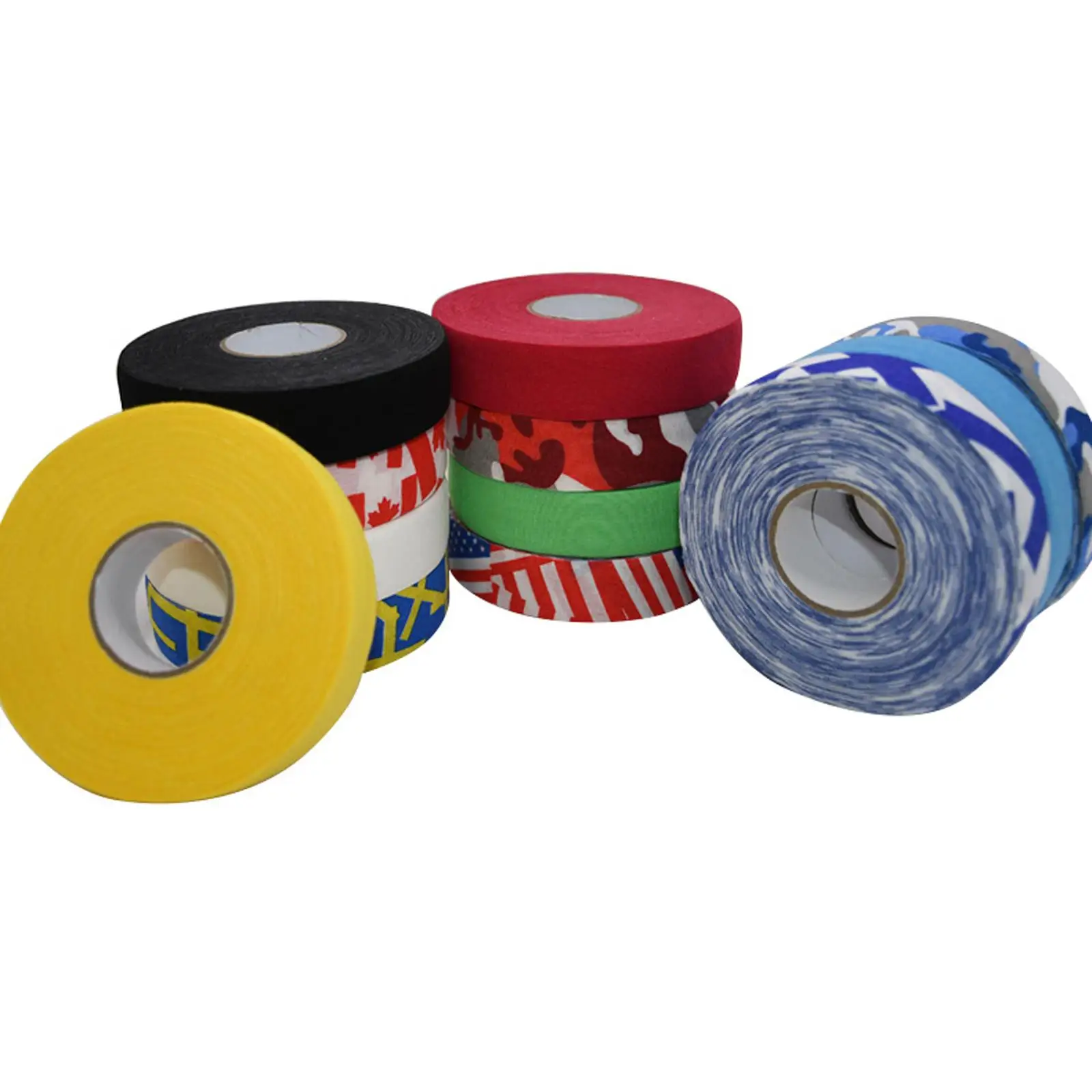 Wear Resistant Ice Hockey Cloth Tape Comfortable Grip Bat Wrap Sports Tape for Hockey Stick Blades
Wear Resistant Ice Hockey Cloth Tape Comfortable Grip Bat Wrap Sports Tape for Hockey Stick Blades