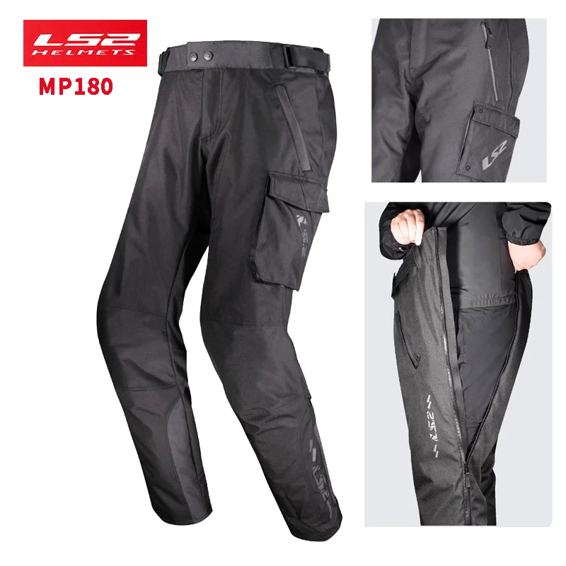 LS2 MP180 Quick Release Motorcycle Pants for Men, All-Season Winter Windproof & Anti-Fall Riding Overpants
LS2 MP180 Quick Release Motorcycle Pants for Men, All-Season Winter Windproof & Anti-Fall Riding Overpants