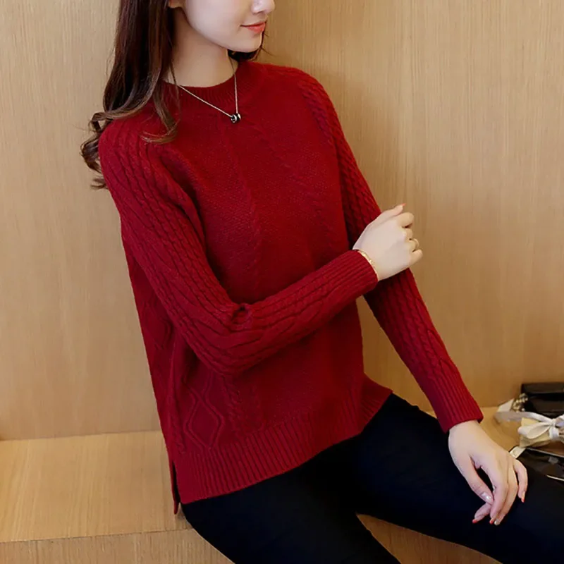 Autumn Winter Harajuku Women Sweater Women Pullovers Casual Irregular Split Hem Korean Knitwear Casual Jumper Sueter Feminino
Autumn Winter Harajuku Women Sweater Women Pullovers Casual Irregular Split Hem Korean Knitwear Casual Jumper Sueter Feminino