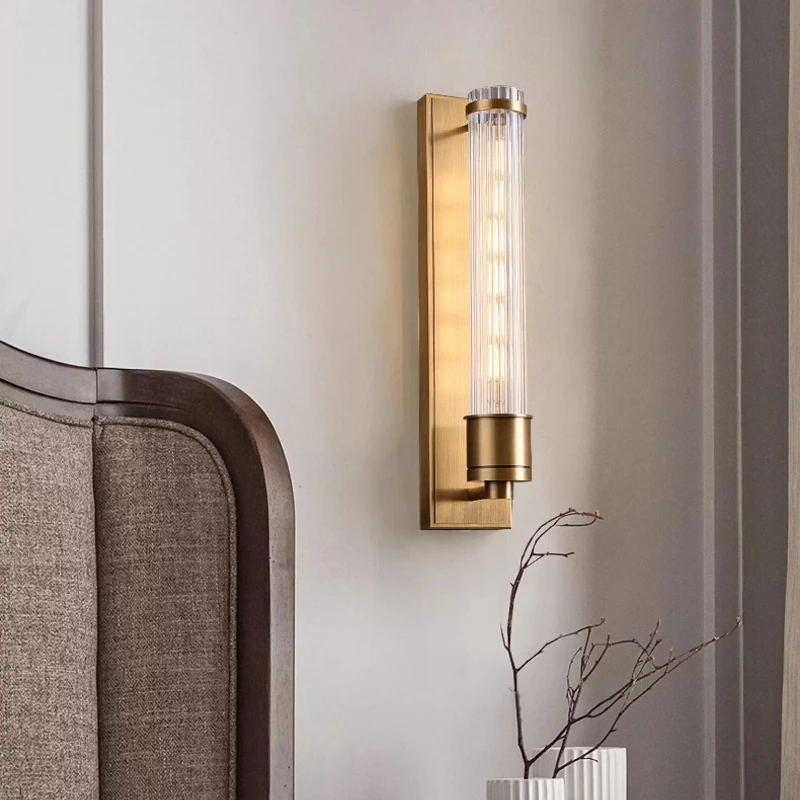 Modern Brass Minimalist Wall Lamp Living Room Corridor Wall Lights Bedroom Bedside Bar Hotel Villa Illumination Interior Sconces
Modern Brass Minimalist Wall Lamp Living Room Corridor Wall Lights Bedroom Bedside Bar Hotel Villa Illumination Interior Sconces