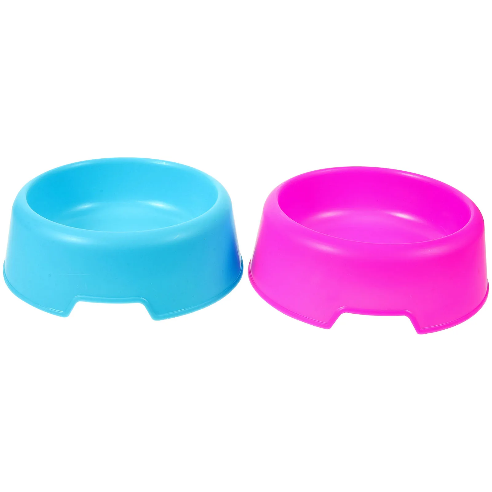 2 Pcs Color Pet Bowls Round Plastic Dog Cat Bowl Large Capacity Sturdy Puppy Feeder Food Water Container Blue Pink
2 Pcs Color Pet Bowls Round Plastic Dog Cat Bowl Large Capacity Sturdy Puppy Feeder Food Water Container Blue Pink