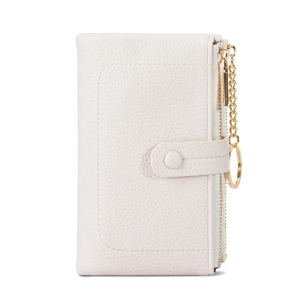 New Folding Coin Purse Portable Zipper Mini Wallets PU Leather With Key Chain ID Card Holder Girl
New Folding Coin Purse Portable Zipper Mini Wallets PU Leather With Key Chain ID Card Holder Girl