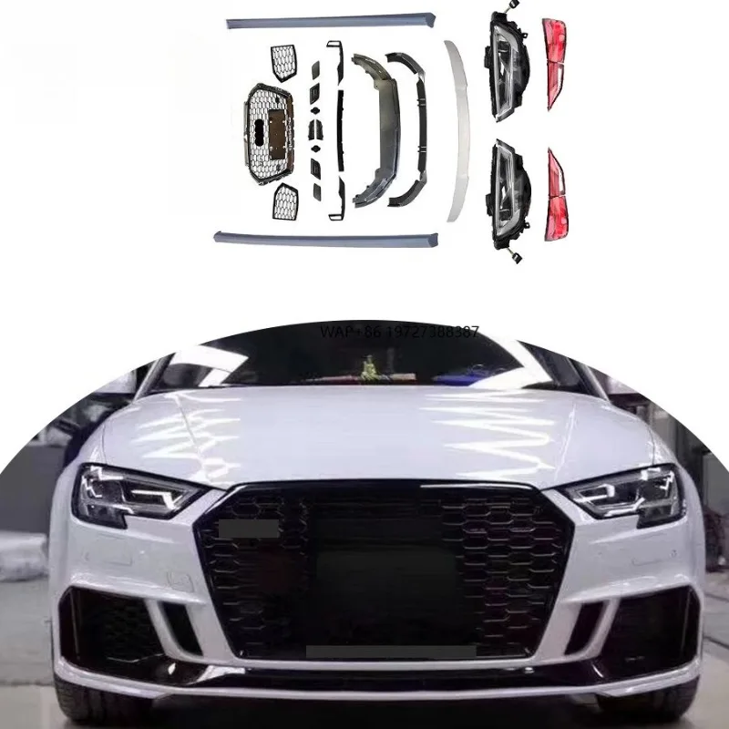 Perfect Fitment AD A3 Old to New 2013-2017 Year Car Body Kit With Front Bumper Grills Headlamp Tail Lights Side Skirts Rear Spo
Perfect Fitment AD A3 Old to New 2013-2017 Year Car Body Kit With Front Bumper Grills Headlamp Tail Lights Side Skirts Rear Spo